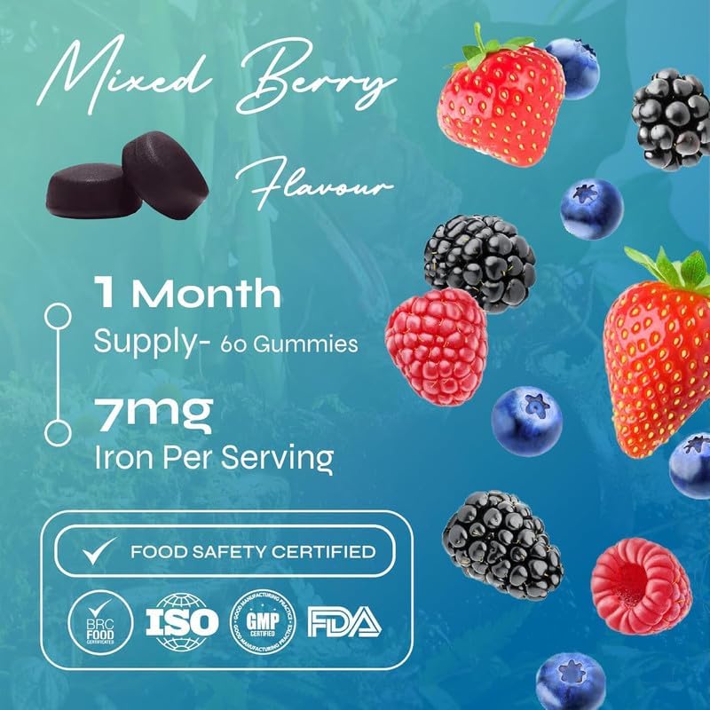 Vegan Iron Gummies – Energy & Vitality Support