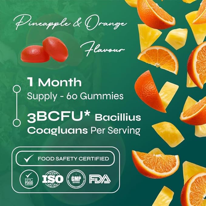 Pre+Pro Gut Support Gummies – Advanced Probiotic & Prebiotic Complex