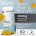 High‑Strength Magnesium 300 mg Gummies – 2914 mg Magnesium Citrate – Bioavailable Glycinate Alternative – Tropical Vegan Supplement - Muscle & Energy