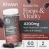 High Strength Multi Mushroom Gummies – 10 Mushroom Blend for Focus & Energy