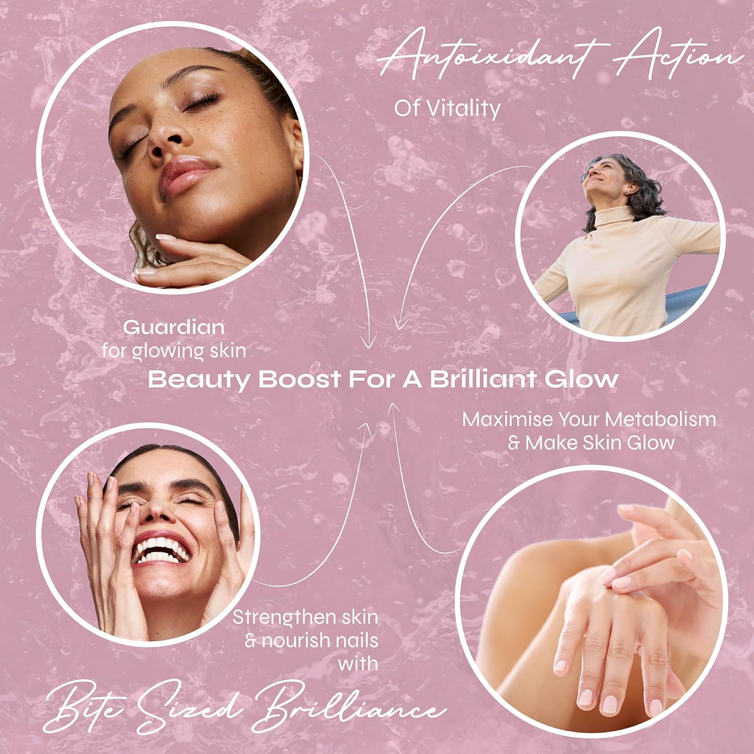 Biotin (Vitamin B7) 10,000 µg Gummies – Hair, Skin & Nail Support – Vegan Formula