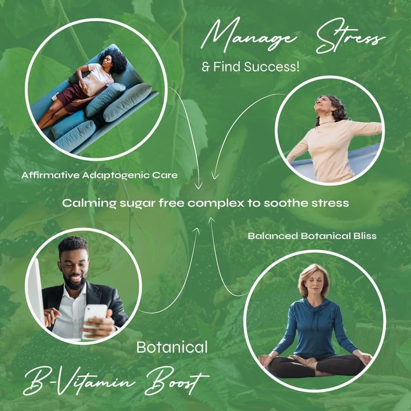 Ashwagandha 1000 mg Gummies – Sugar Free Stress Relief & Wellness Support - Root Extract with Vitamin B6 – for Men & Women