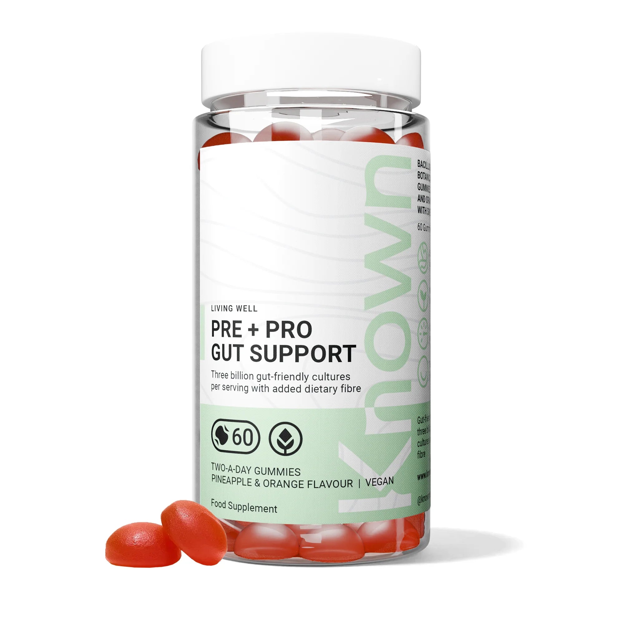 Pre+Pro Gut Support Gummies – Advanced Probiotic & Prebiotic Complex